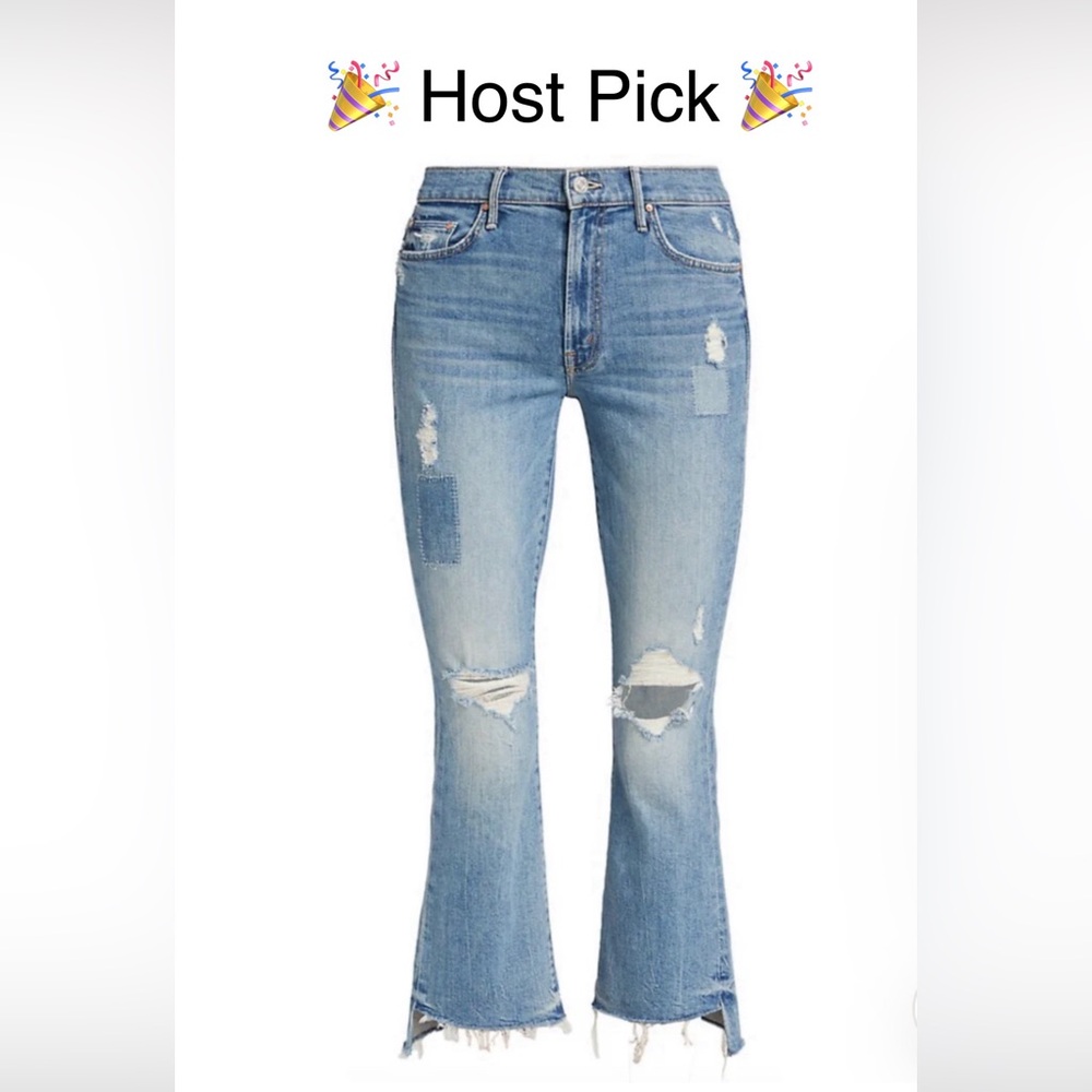 MOTHER DENIM We Are Castaways Insider Crop
